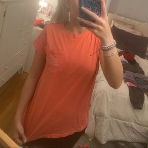 Salmon Vineyard Vines t-shirt